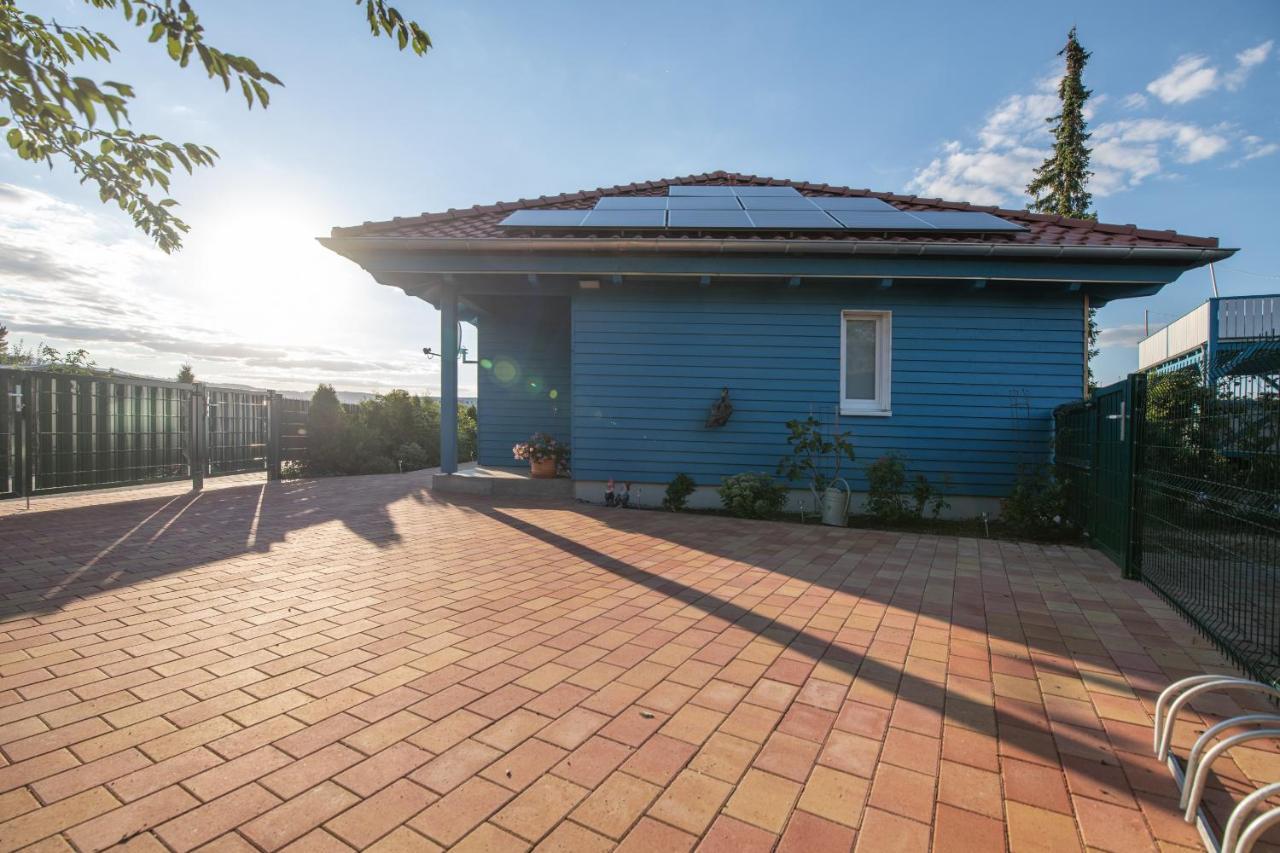 Blaues Ferienhaus ヴェルニゲローデ エクステリア 写真