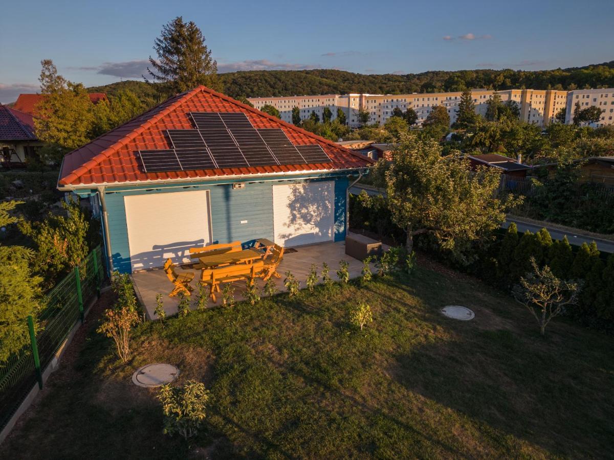 Blaues Ferienhaus ヴェルニゲローデ エクステリア 写真