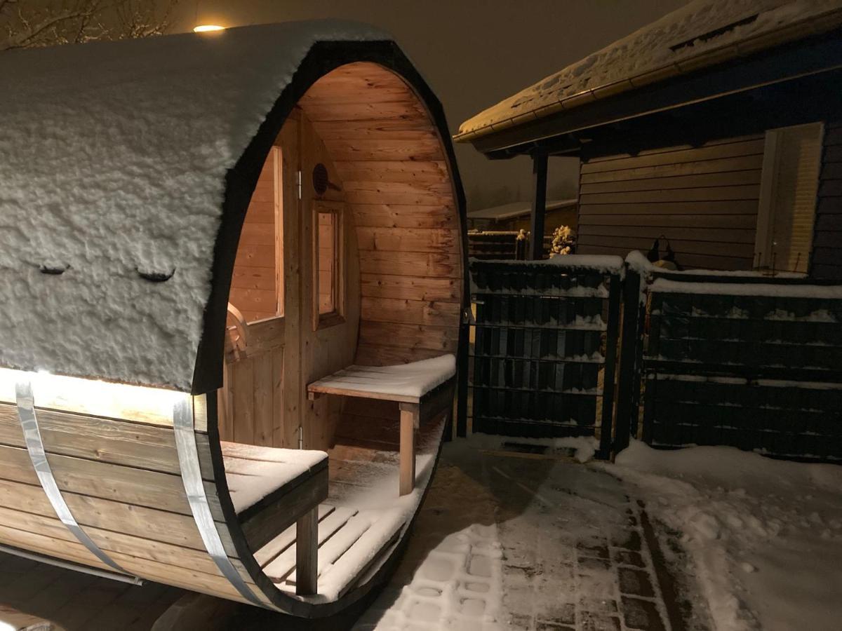 Blaues Ferienhaus ヴェルニゲローデ エクステリア 写真